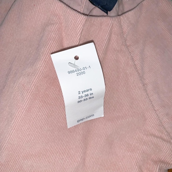 GAP Corduroy Dress NWT 2T - Picture 2 of 3